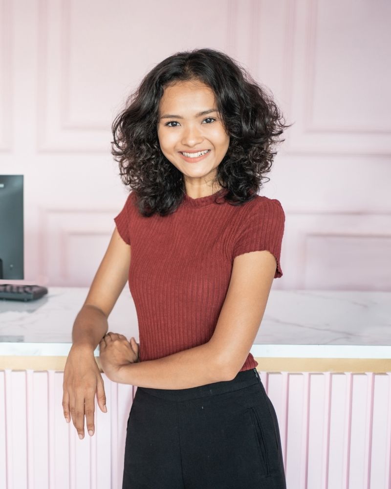 Retail — a business owner at work